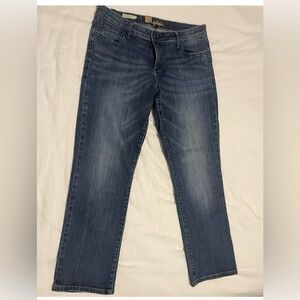 Kut from the Kloth Emma straight leg ankle jeans size 10